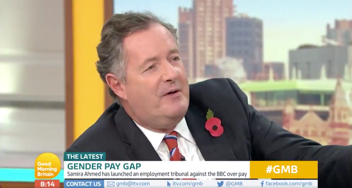 Piers Morgan was branded an "entertainer" 