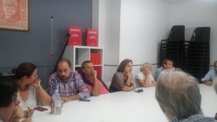 Militantes socialistas en la Agrupación de Chamartín