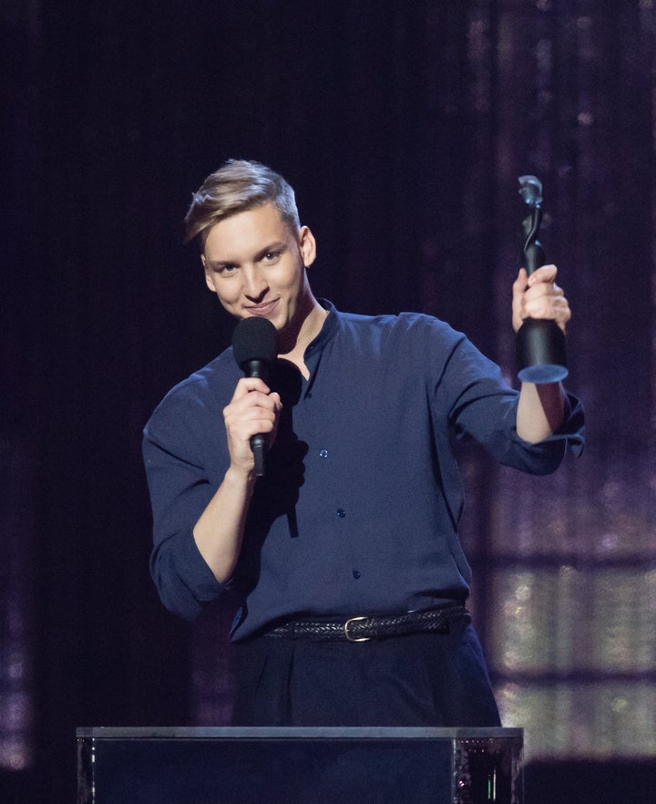 George Ezra won Best British Male during this year's ceremony