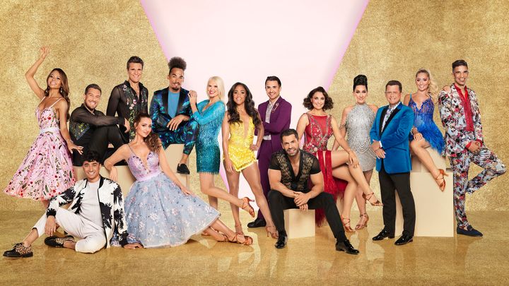 The cast of Strictly Come Dancing 2019