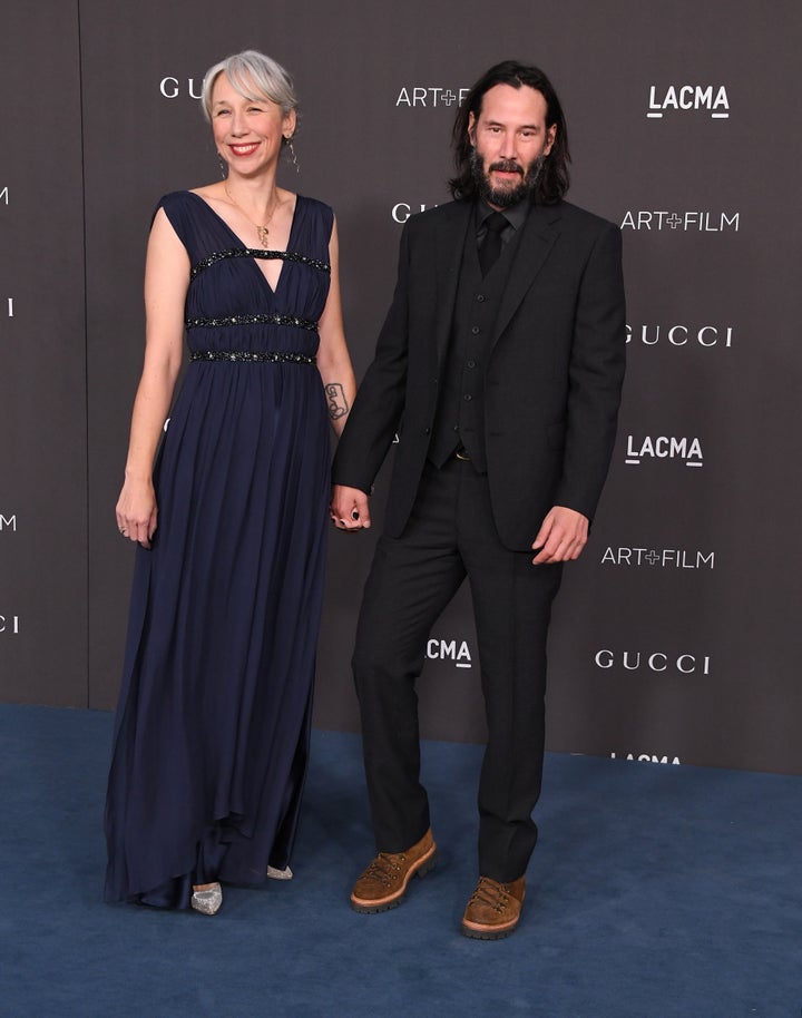 Outlets were running with Keanu Reeves and Alexandra Grant's potential romance when photos like this emerged from Saturday's gala.