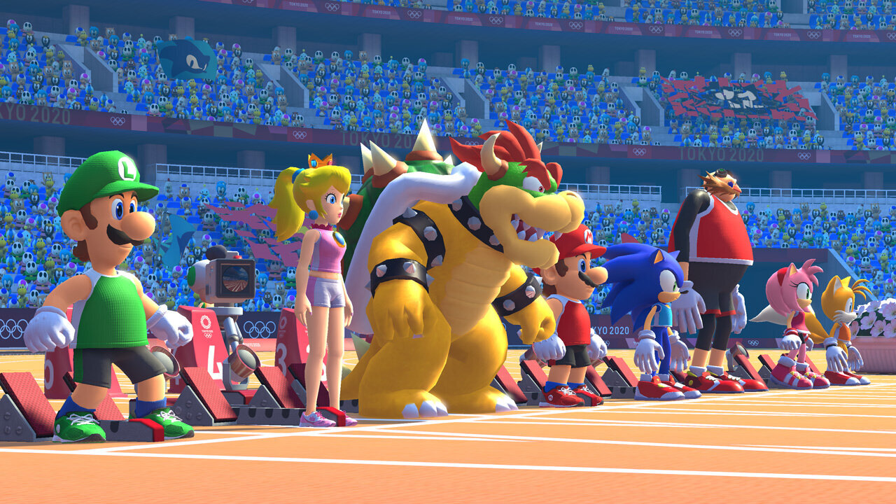 all mario and sonic at the olympic games