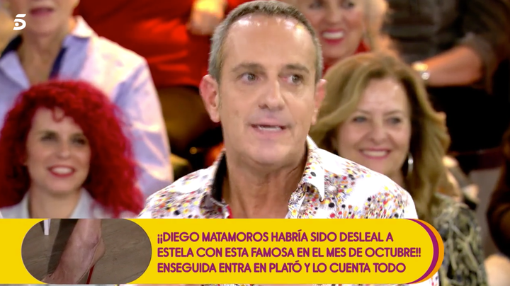 Victor Sandoval en 'Sálvame'.