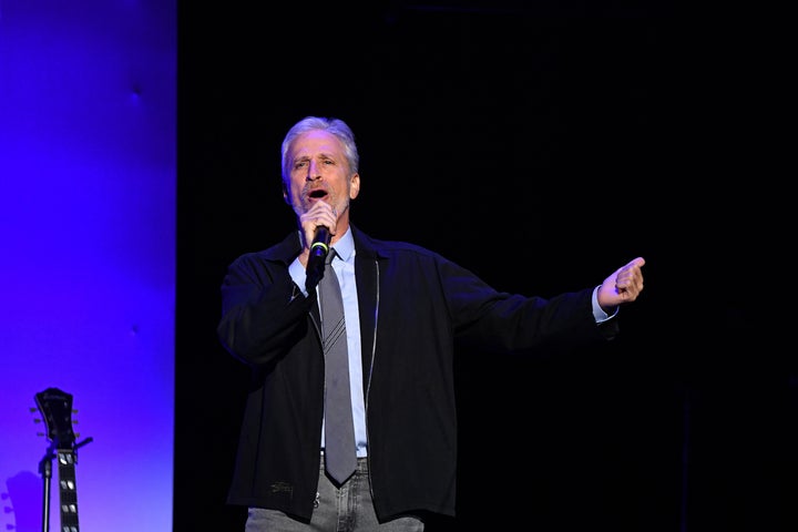 Jon Stewart was joined by John Oliver, Hasan Minhaj and Ronny Chieng at the annual event to raise money for veterans.&nb