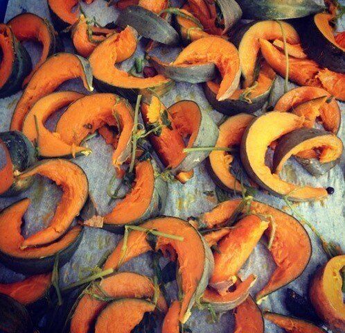 Alice Waters' roasted squash.