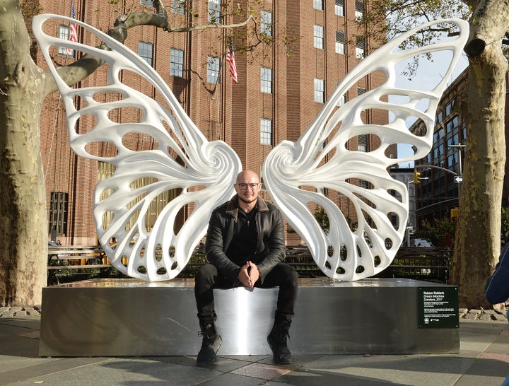 Artist Rubem Robierb is the creator of “Dandara,” a new sculpture that will be displayed at New York's Tribe