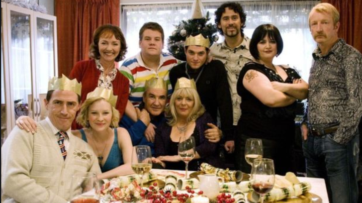 The Gavin & Stacey cast in the 2008 Christmas special