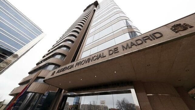 Fachada de la Audiencia Provincial de Madrid.