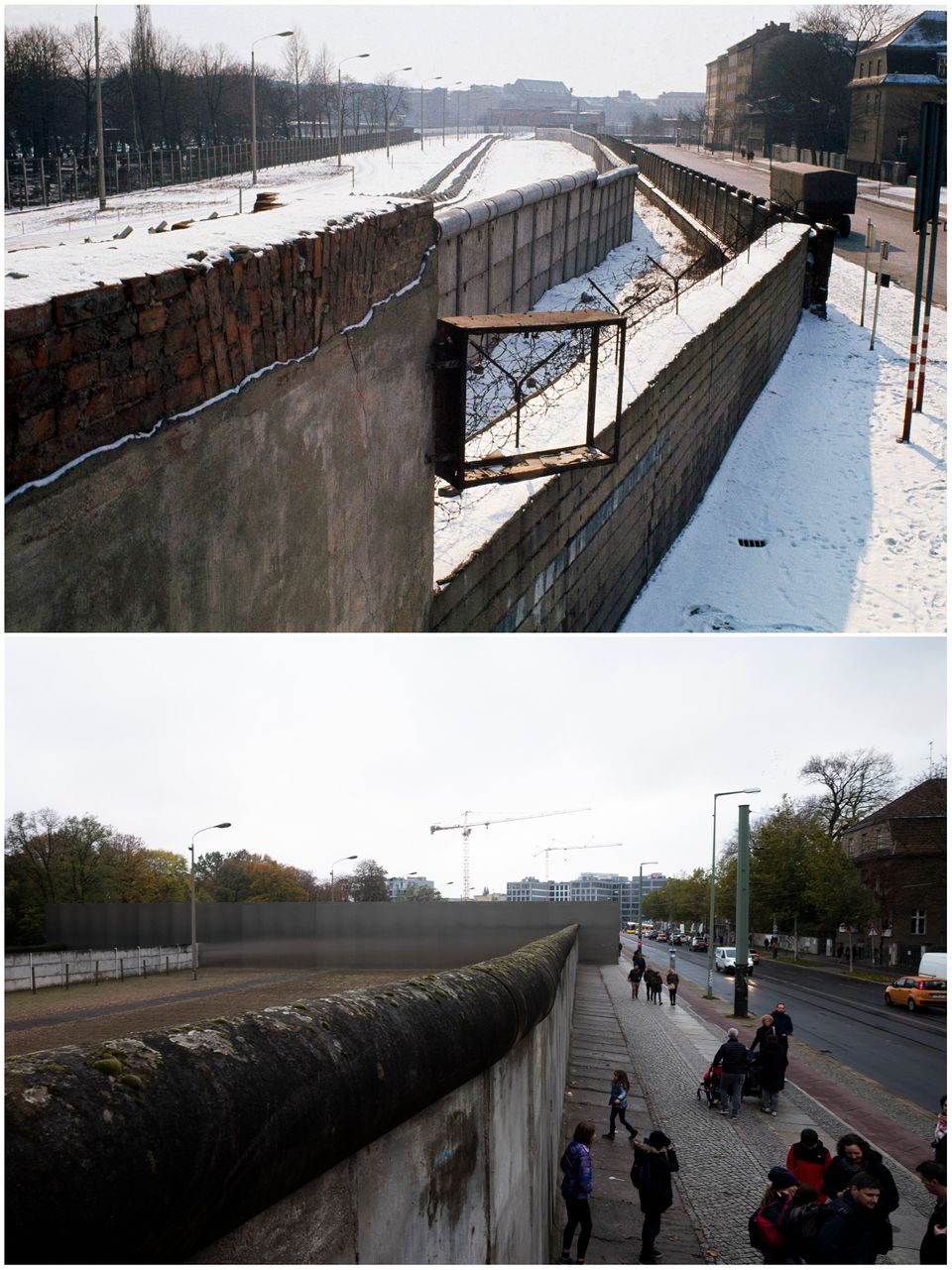 Ο,τι έχει απομείνει από το Τείχος του Βερολίνου τριάντα χρόνια