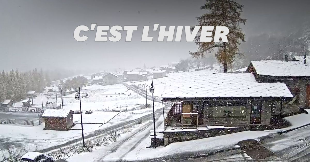 Les premières neiges sont arrivées en France Le HuffPost