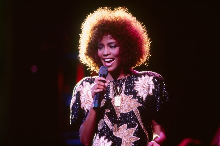 The late Whitney Houston