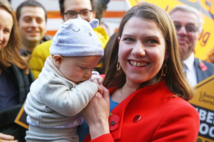 Jo Swinson on the first official day of campaigning.
