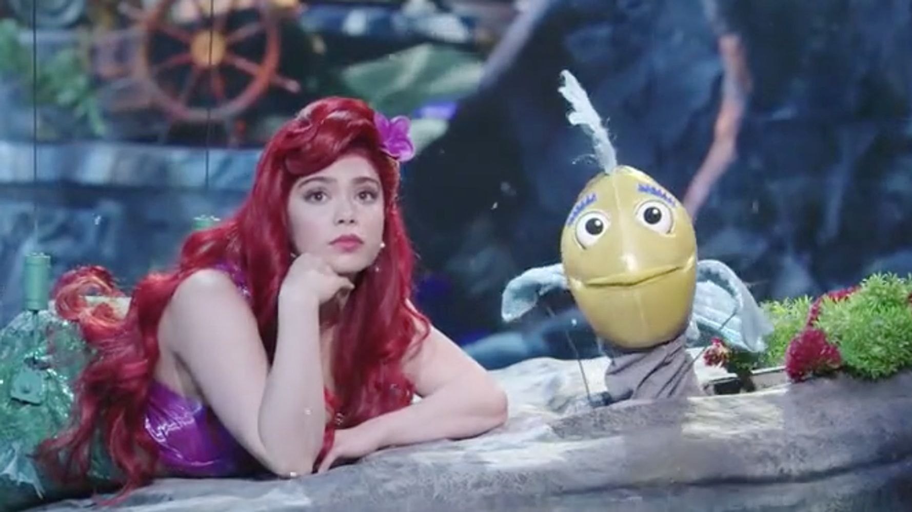Flounder In ‘the Little Mermaid Live Was So Creepy That People Had To