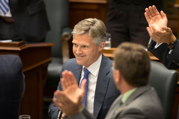 Finance Minister Rod Phillips during question period at Queen's Park July 18, 2019. Before this appointment, he was minister of the environment. 