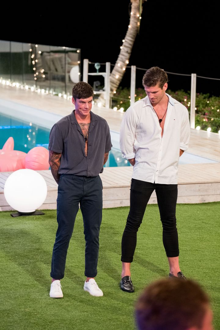 Adam said his time in the Love Island villa had "run its course" and he was happy for Matthew to couple up with Cartier.