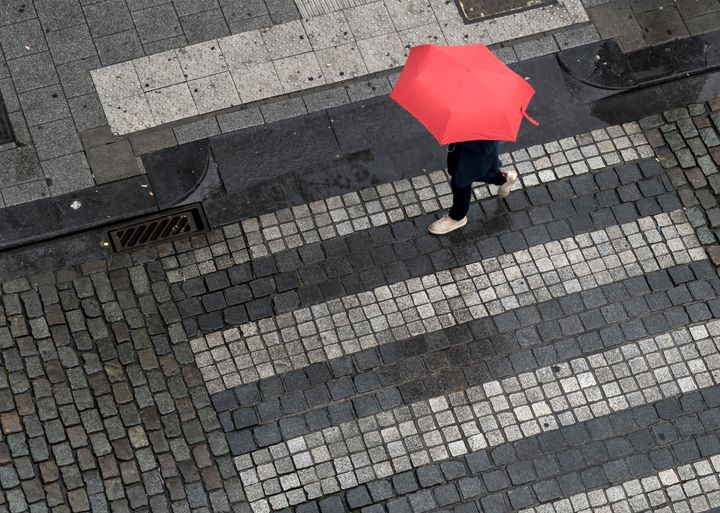 An amber weather warning has been put in place across parts of the country. 