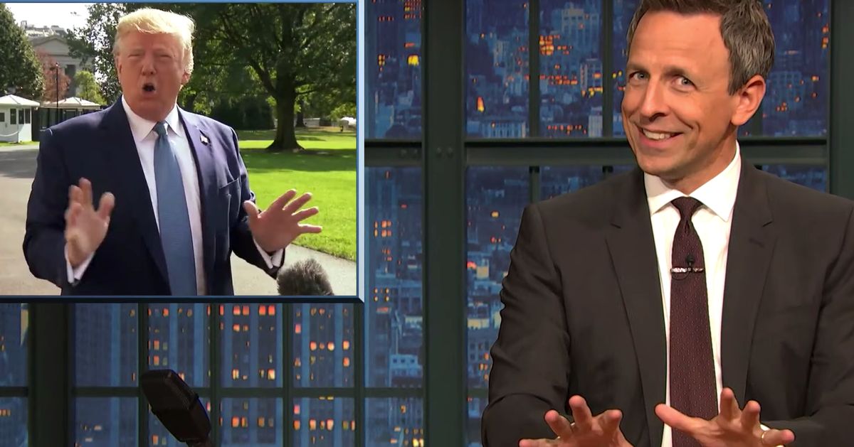 Seth Meyers Nails Donald Trump's Hypocrisy About Ukraine Whistleblower