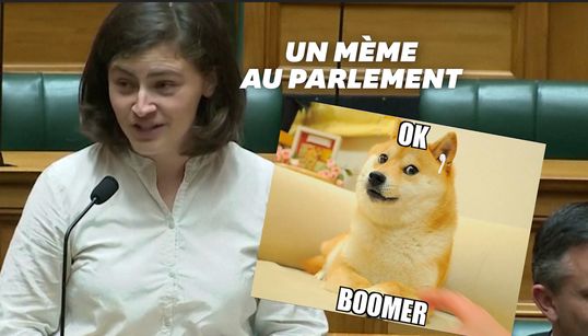 Chahutée, cette députée répond par l’expression “ok boomer” très à la