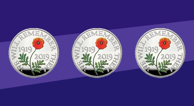 Royal Mint Released This Poppy Coin To Mark 100 Years Of Remembrance Day