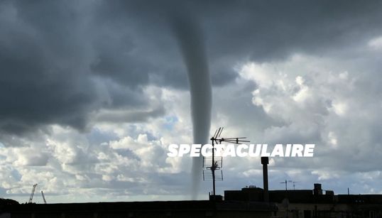 Deux impressionnantes trombes d’eau ont parcouru le ciel de