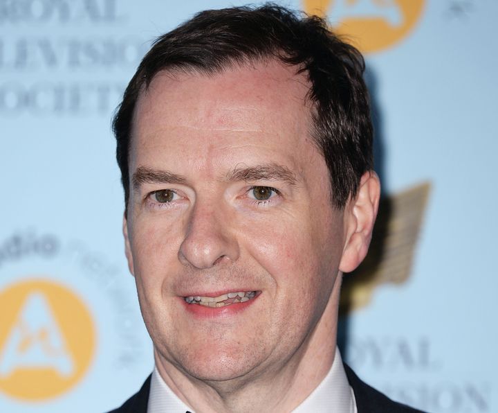 George Osborne arriving at the Royal Television Society Programme Awards 2018 held at Grosvenor House Hotel, London. Photo credit should read: Doug Peters/EMPICS Entertainment