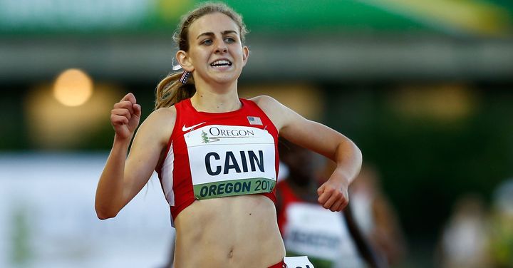 4: Mary Cain of the U.S. runs during the 3000m final during day three of the IAAF World Junior Championships at Hayward Field on July 24, 2014 in Eugene, Oregon.
