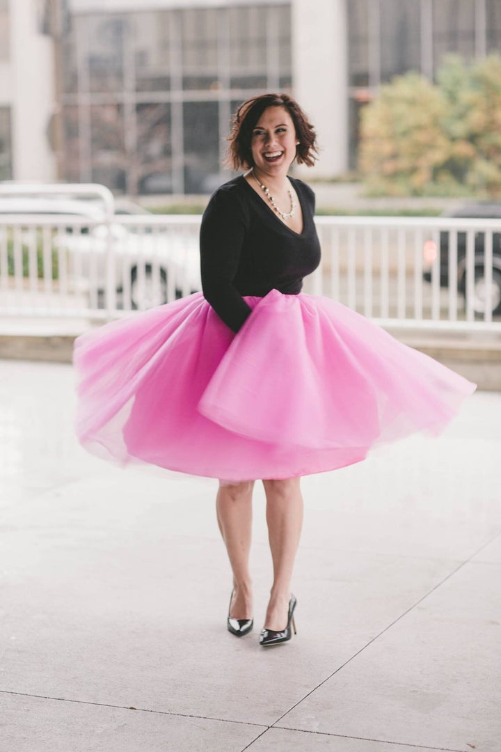 Thomas on her 30th birthday, February 2019.
