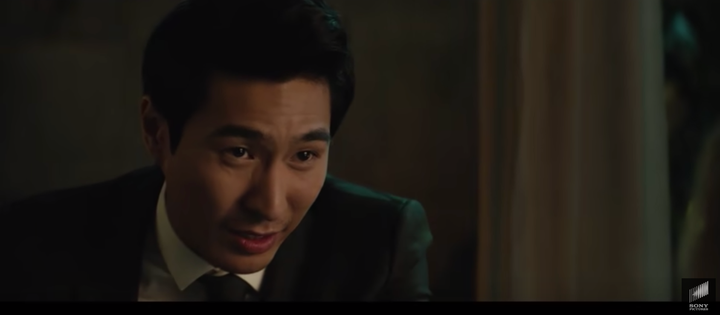 Chris Pang in a scene from Charlie's Angels.