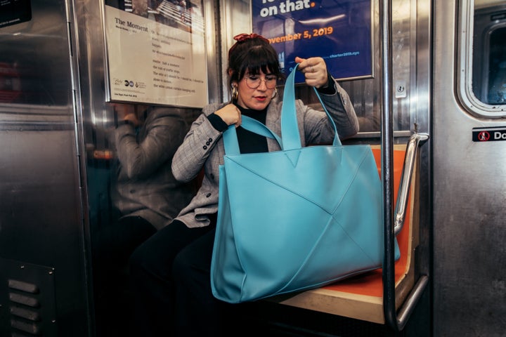 The Big Bag Trend: Here's What Happened When I Commuted With One