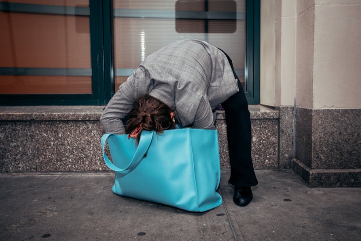 Yoga comes in handy for these bags, it turns out. 