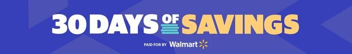 Walmart 30 Days Of Savings