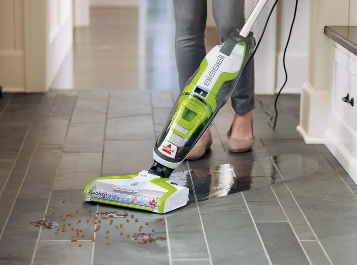 You won't have to worry about washing and vacuuming your floors separately ever again. This Bissell vacuum has a cleaning system that lets you do both at the same time. <strong><a href="https://fave.co/2CsTfR3" target="_blank" rel="noopener noreferrer">Originally&nbsp;$270, get it for $200 at Target</a></strong>.