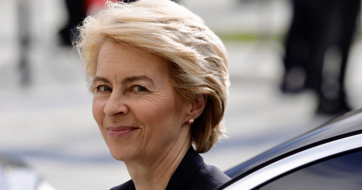 Apr s les critiques de Macron von der Leyen d fend l Otan Apr s les critiques de Macron von der Leyen d fend l Otan