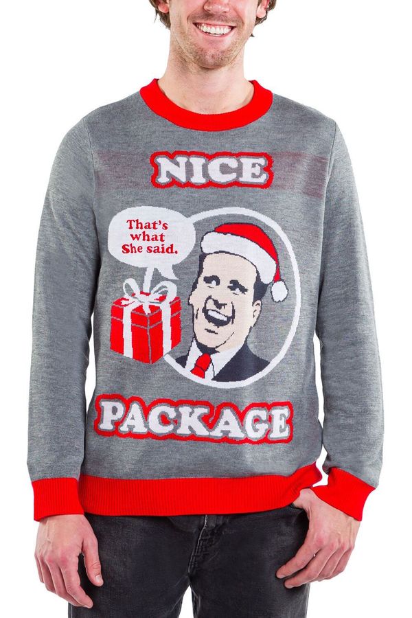 Fans of "The Office" will appreciate this sweater that turns a tired phrase from Michael Scott into <a href="https://www.tips