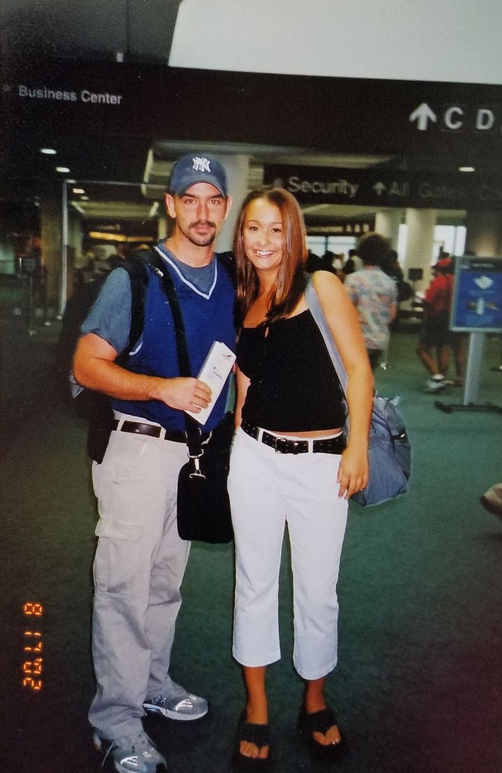 Megan Frey claims that Wes Feltner took her on a trip to Las Vegas in 2002.