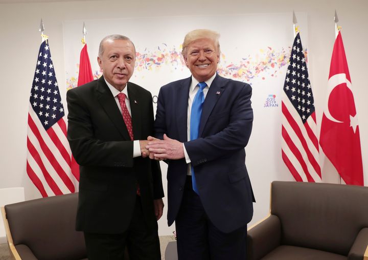 O Ντόναλντ Τραμπ χαρακτήρισε «πολύ καλή» τη σχέση του με τον τούρκο ομόλογό του.