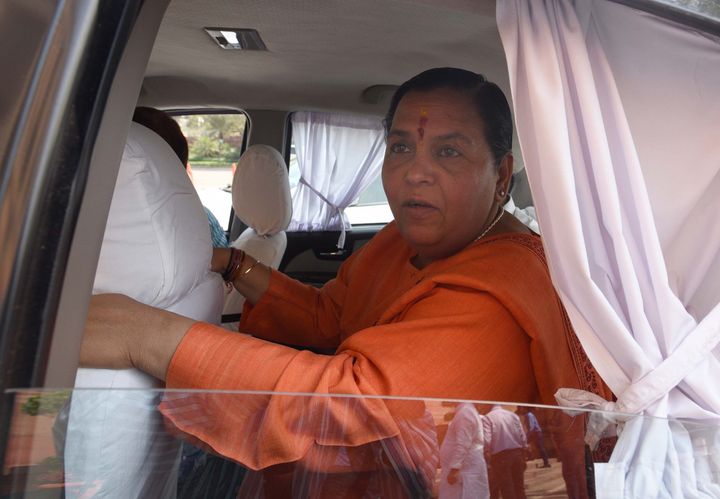 Minister for Drinking Water and Sanitation Uma Bharti in a file photo. 