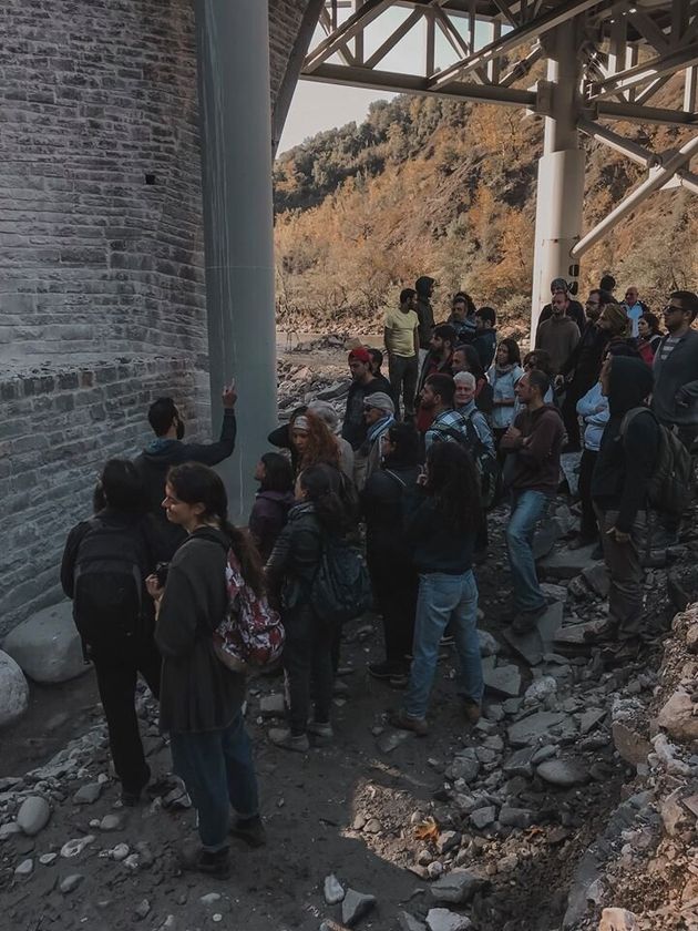 Επίσκεψη στην υπό αναστήλωση...