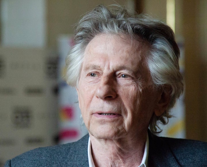 In this May 2, 2018 photo director Roman Polanski appears at an international film festival, where he promoted his film, "Based on a True Story," in Krakow, Poland.
