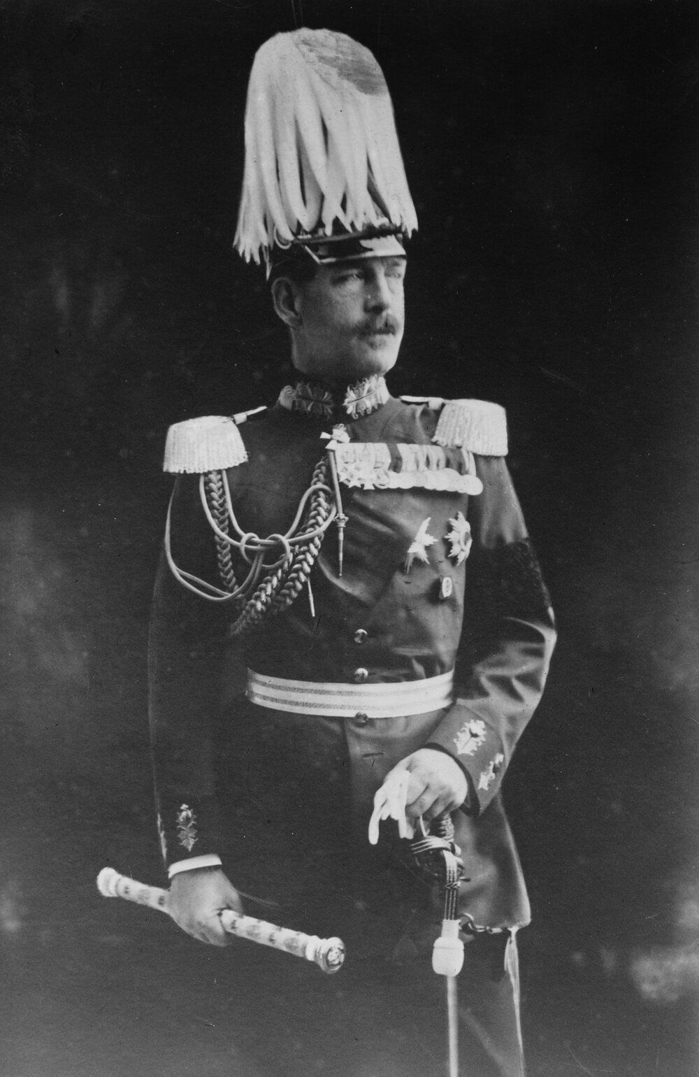 Ο Βασιλιάς Κωνσταντίνος με γερμανική στρατιωτική στολή