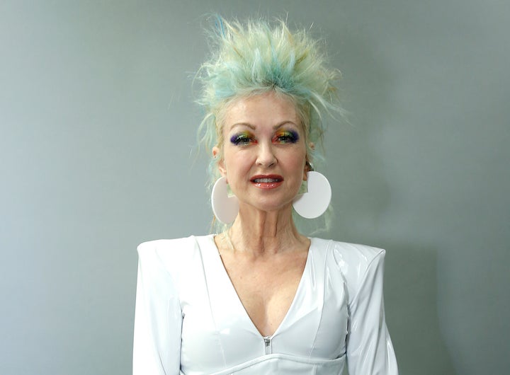 NEW YORK, NEW YORK - JUNE 29: Cyndi Lauper poses during the 2019 WorldPride celebration at The Jacob K. Javits Convention Center on June 29, 2019 in New York City. (Photo by John Lamparski/Getty Images)