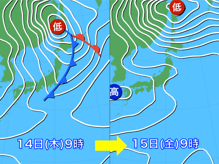 予想天気図