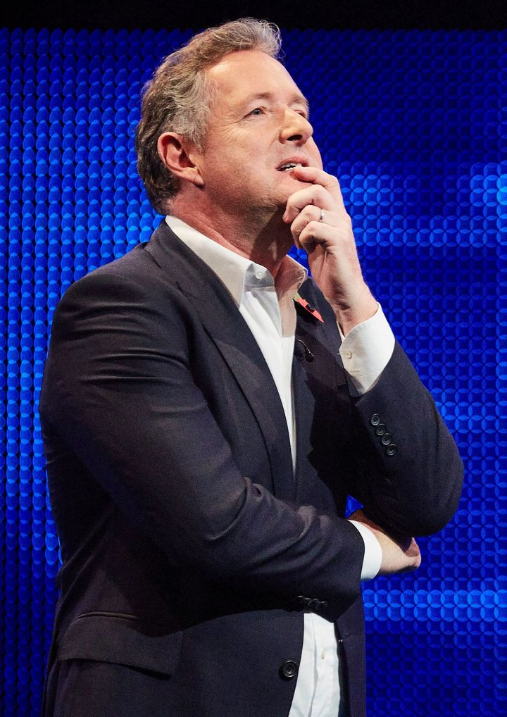 Piers Morgan on a celebrity version of The Chase