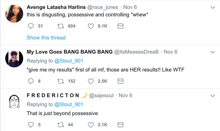 A series of tweets liked by Deyjah Harris.