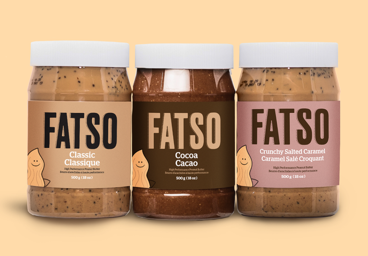 Fatso peanut butter is pictured in this handout from the company.