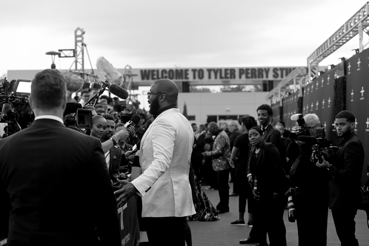 Tyler Perry attends his studio grand opening gala at Tyler Perry Studios on Oct. 5, 2019 in Atlanta, Georgia.