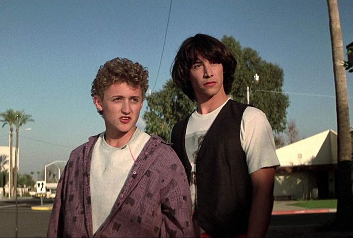 Alex Winter and Keanu Reeves continue to be excellent, long after "Bill And Ted's Excellent Adventure."