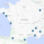 La carte des 10 plus gros séismes en France métropolitaine depuis