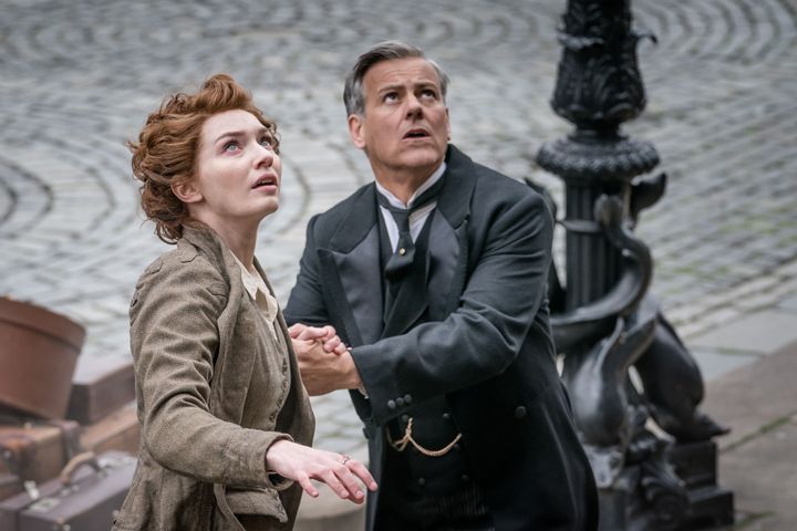Rupert Graves (Frederick) and Eleanor Tomlinson (Amy).