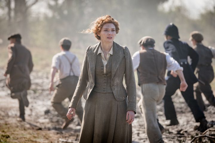 Eleanor Tomlinson's character Amy was named after author H.G. Wells' wife.